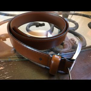 Joseph abboud calfskin belt made in Italy size 36